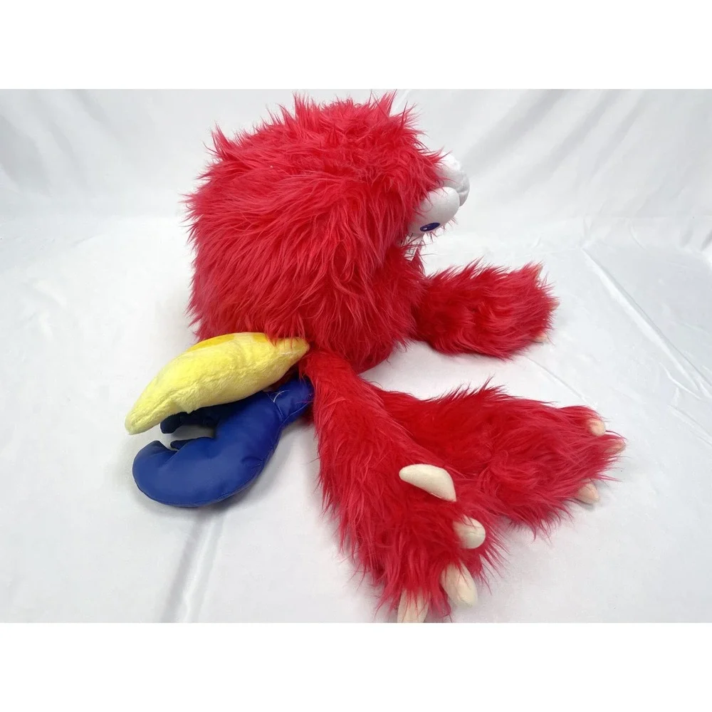 Disney Monster's Inc University Red Assemble Plush Hat Build a Scarer